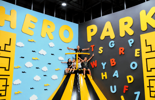 Батуты от 10р/час в "Hero Park"